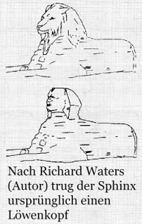 Sphinks mit Löwenkopf